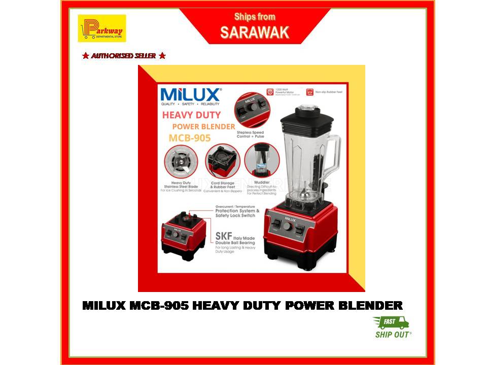 Milux 2L Heavy Duty Commercial Blender (1200W)